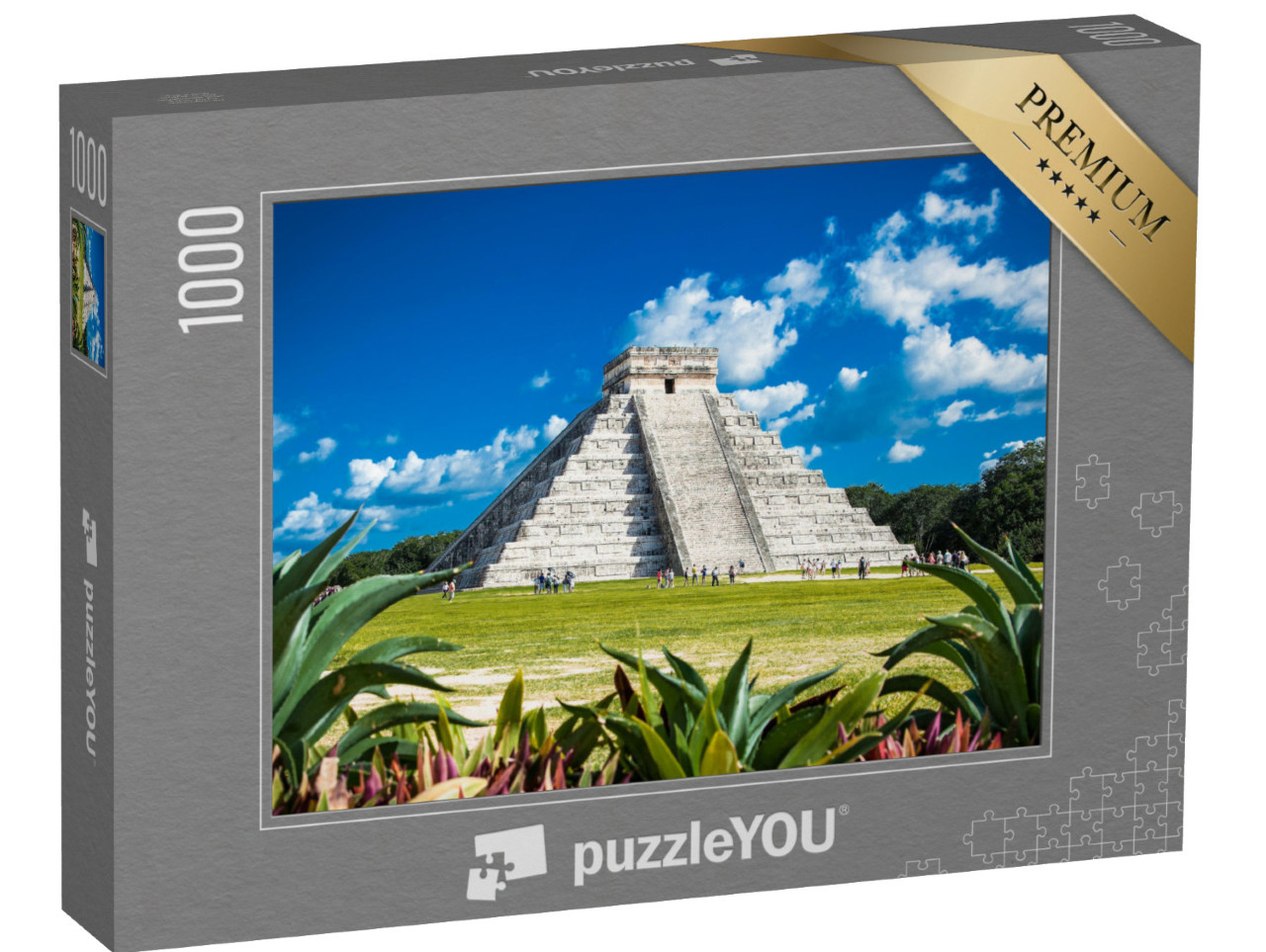 puzzle 1000 dílků „Chichén Itzá v Mexiku“