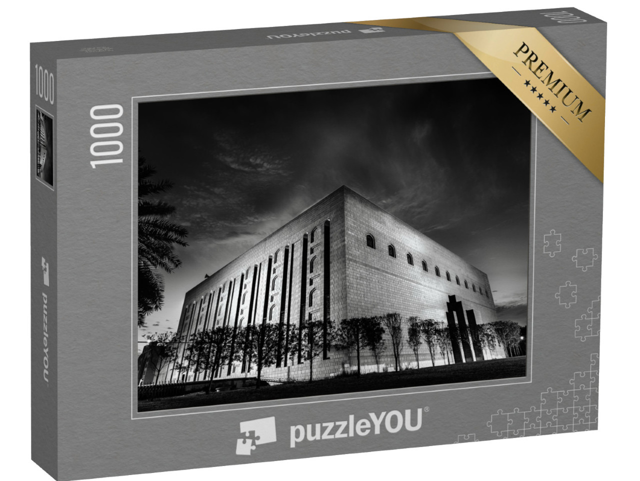 puzzle 1000 dílků „Mešita v přístavním městě Dammám, Saúdská Arábie“