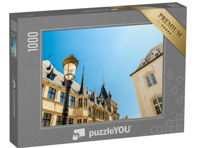puzzle 1000 dílků „Velkovévodský palác, Lucemburk“