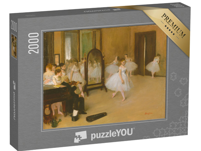 puzzle 2000 dílků „Edgar Degas - Taneční kurz“