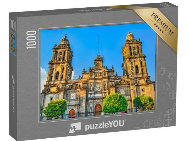 puzzle 1000 dílků „Metropolitní katedrála v Mexico City“