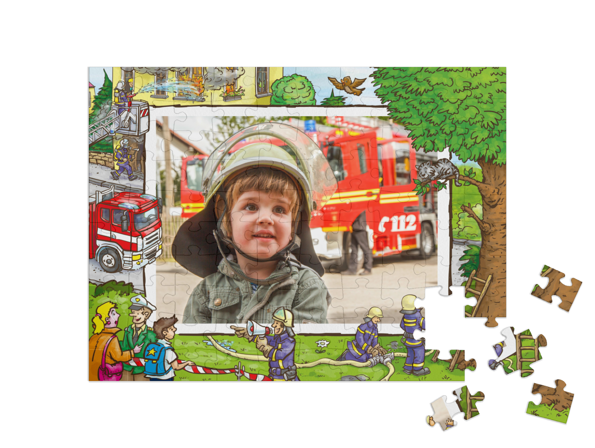 „Pomoc“ puzzle na šířku