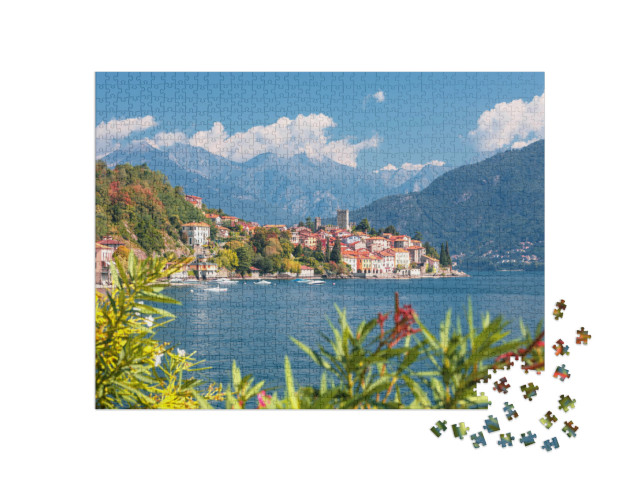 puzzle 1000 dílků „Malcesine u jezera Garda, Itálie“