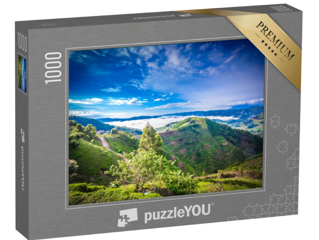 puzzle 1000 dílků „Působivý národní park Bwindi, Uganda“