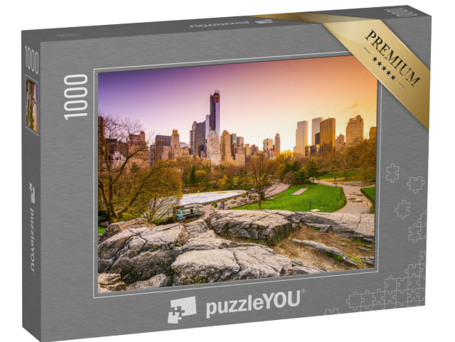 puzzle 1000 dílků „Nádherný výhled na New York z Central Parku“