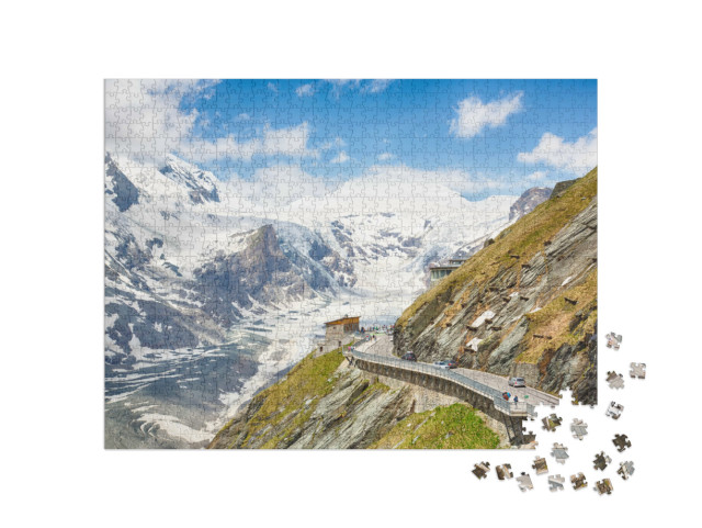 puzzle 1000 dílků „Majestic Grossglockner, Tyrolsko, Rakousko“