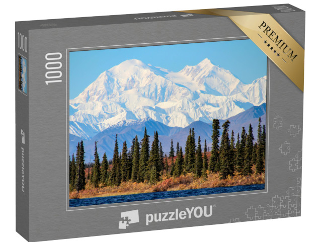 puzzle 1000 dílků „Denali, nejvyšší hora Severní Ameriky, Aljaška“