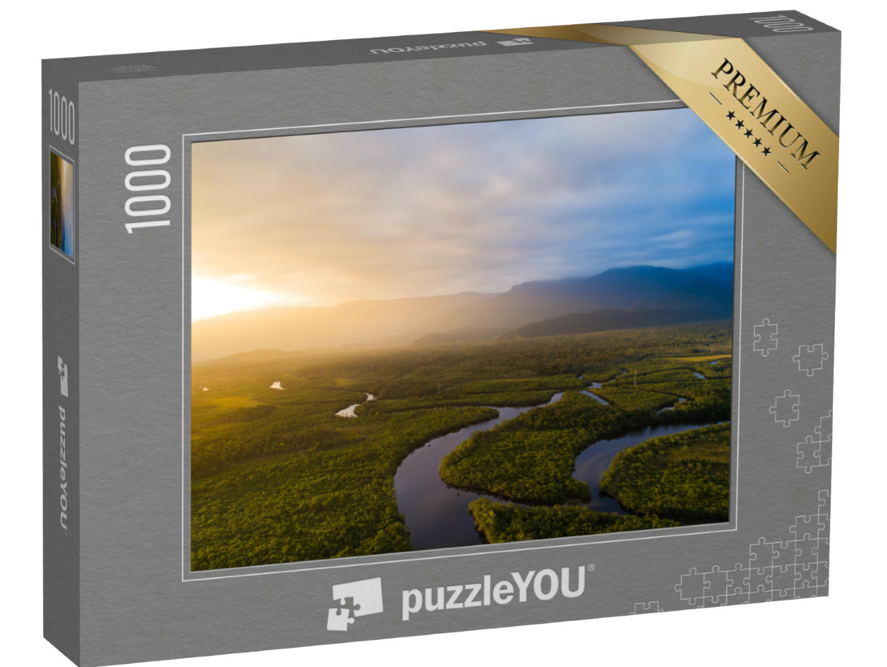 puzzle 1000 dílků „Amazonský deštný prales v Brazílii“