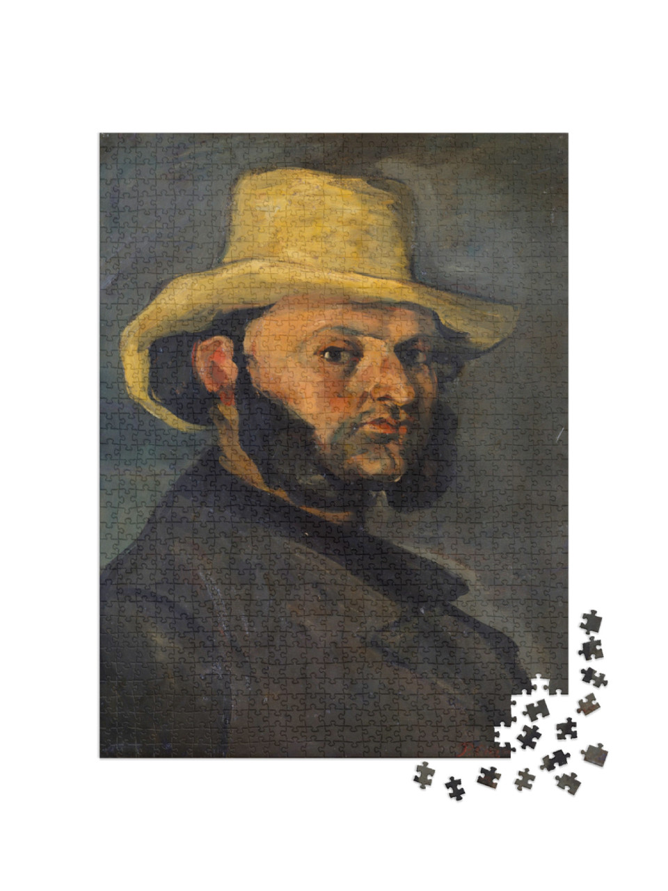 puzzle 1000 dílků „Paul Cézanne - Gustave Boyer“