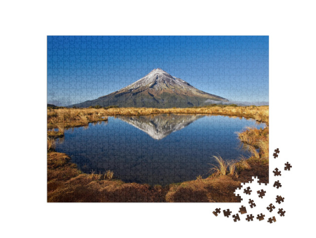 puzzle 1000 dílků „Mount Taranaki“