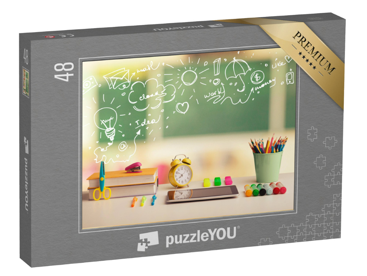 puzzle 48 dílků „Základní škola“