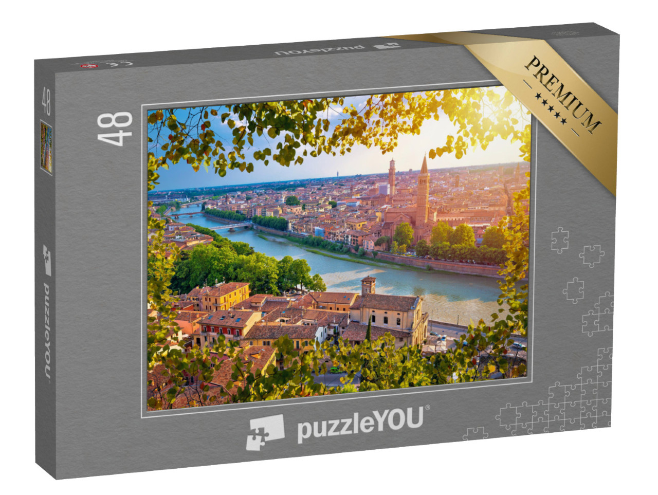 puzzle 48 dílků „Verona, Itálie“