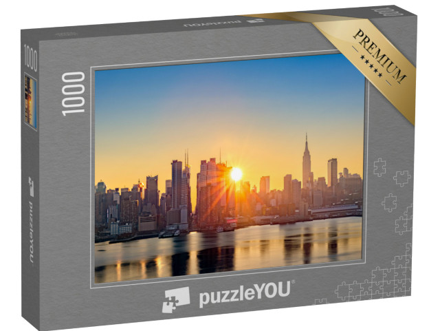 puzzle 1000 dílků „Midtown Manhattan při východu slunce“