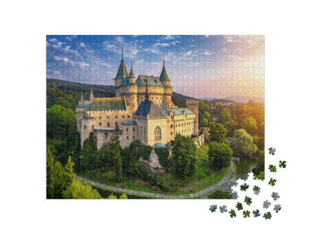 puzzle 1000 dílků „Zámek Bojnice, Slovensko“