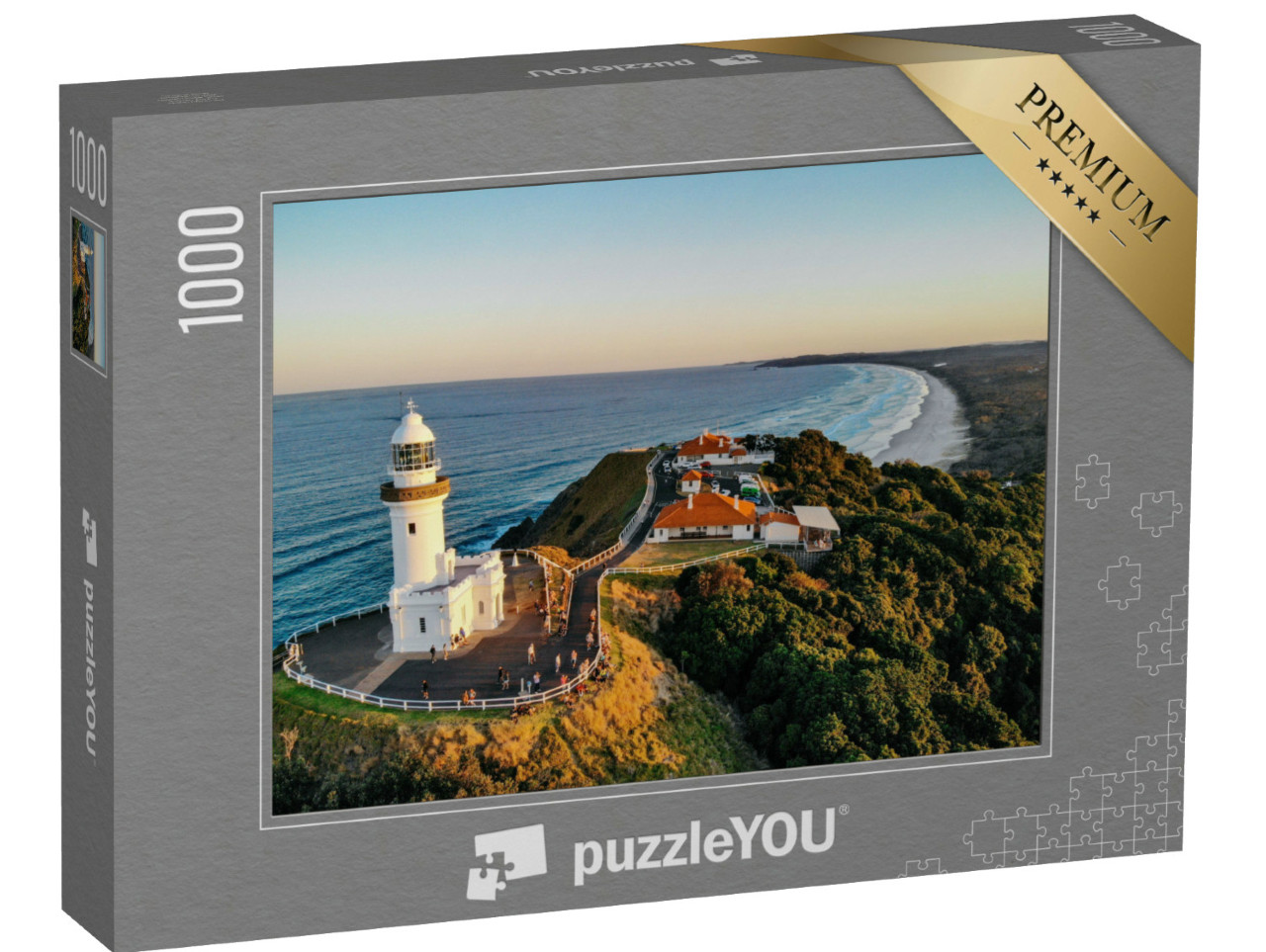 puzzle 1000 dílků „Cape Byron Light House in Byron Bay, Nový Jižní Wales, Austrálie“