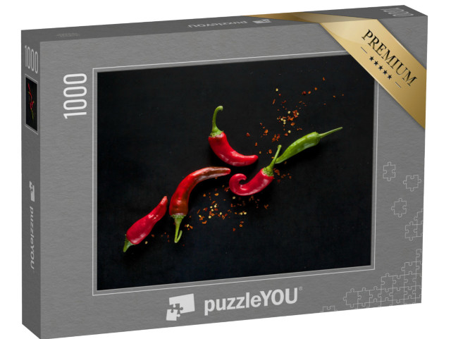 puzzle 1000 dílků „Chilli papričky“