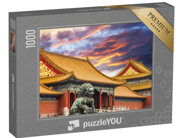 puzzle 1000 dílků „Zakázané město v Pekingu, Čína“