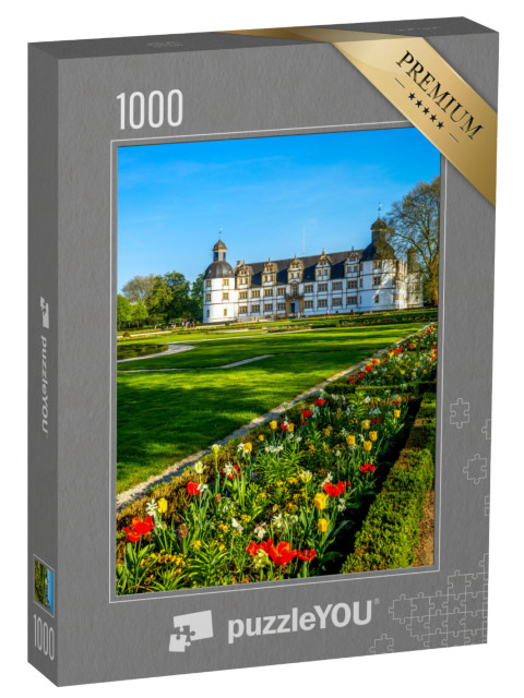 puzzle 1000 dílků „Zámek Neuhaus u Paderbornu, Německo“