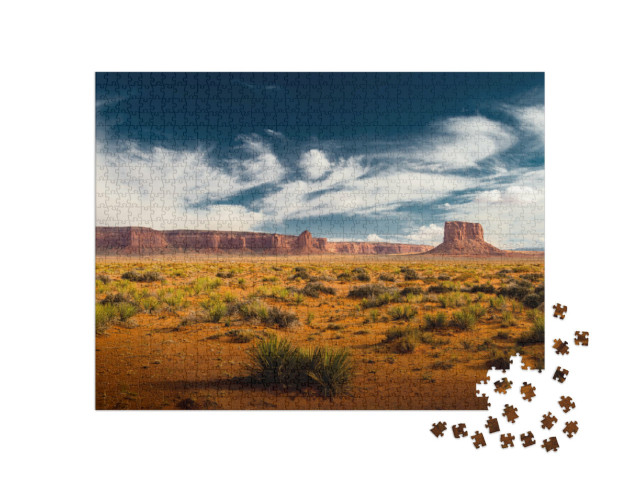 puzzle 1000 dílků „Krajina kaňonů v Utahu, USA“