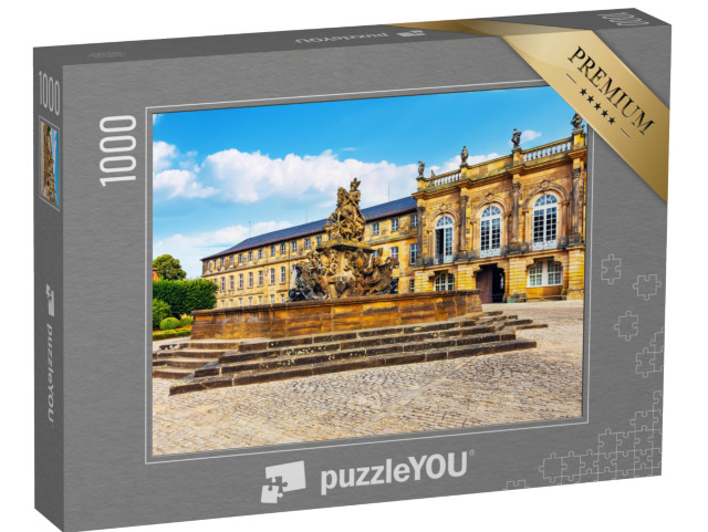 puzzle 1000 dílků „Letní scenérie Bayreuthu, Bavorsko, Německo“