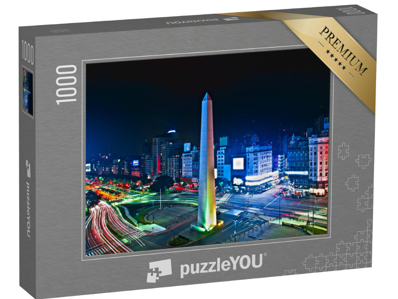 puzzle 1000 dílků „Buenos Aires v noci“
