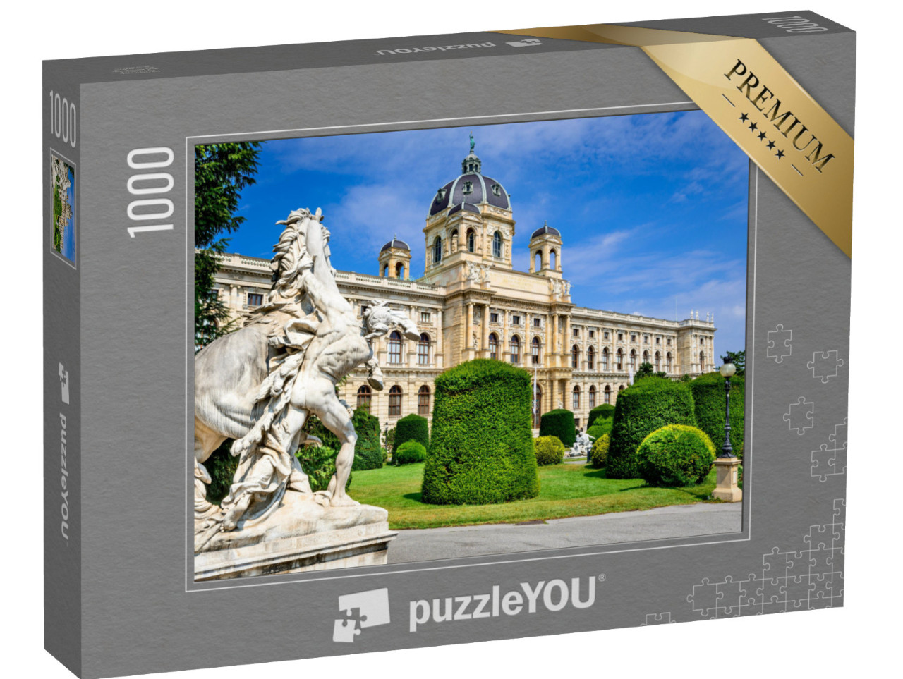 puzzle 1000 dílků „Přírodovědné muzeum ve Vídni“