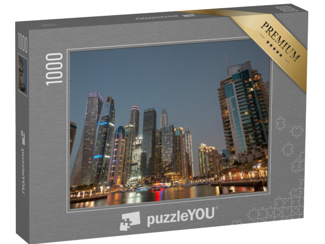 puzzle 1000 dílků „Noční Dubaj“