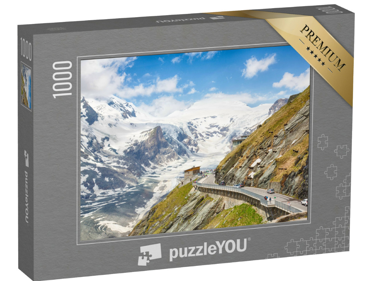 puzzle 1000 dílků „Majestic Grossglockner, Tyrolsko, Rakousko“