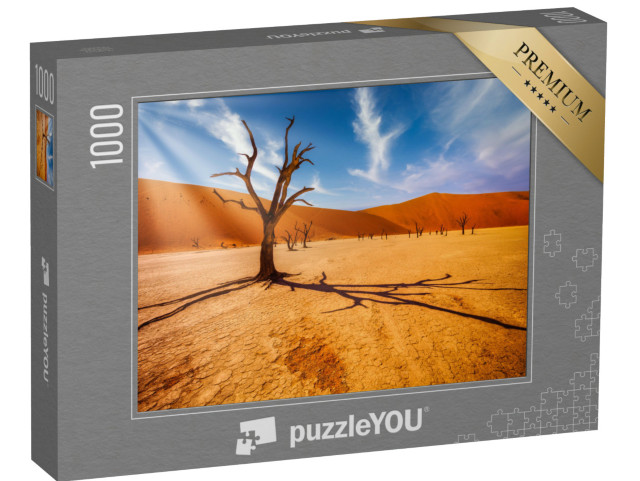 puzzle 1000 dílků „Strom v poušti Namib, Jihoafrická republika“