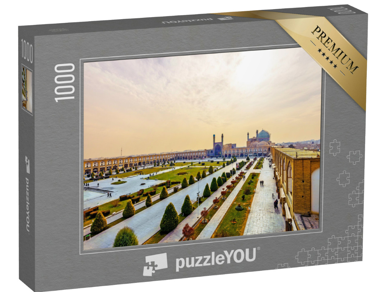 puzzle 1000 dílků „Náměstí Naqsh-e Jahan v Isfahánu, Írán“