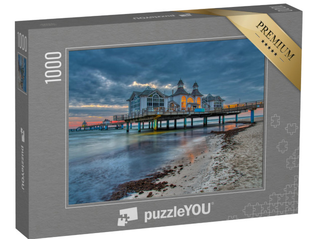 puzzle 1000 dílků „Molo v Sellinu na ostrově Rujána“