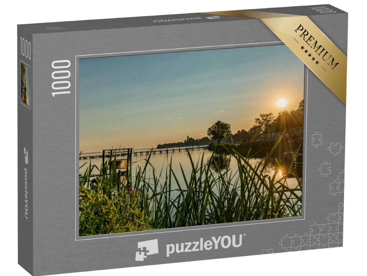 puzzle 1000 dílků „Přírodní krajina v okolí Steinhuder Meer, Dolní Sasko, Německo“