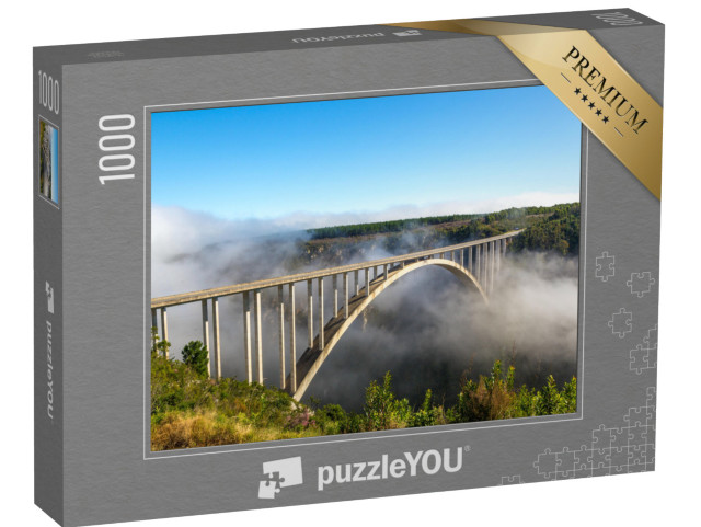 puzzle 1000 dílků „Most proslulý bungee jumpingem v oblasti Garden Route, Jihoafrická republika“