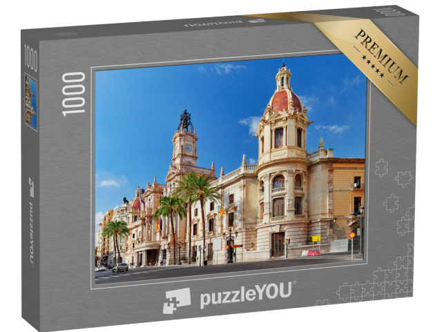 puzzle 1000 dílků „Pohled na Valencii, Španělsko“