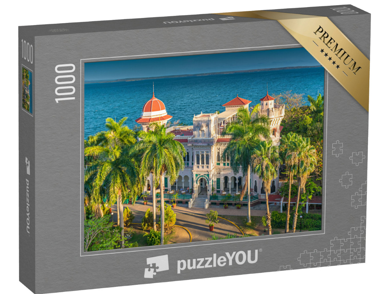 puzzle 1000 dílků „Palacio de Valle, Cienfuegos, Kuba“