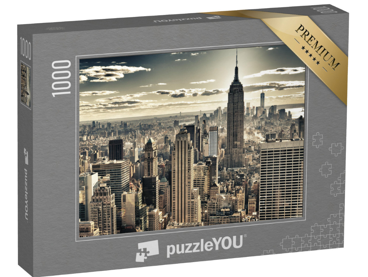 puzzle 1000 dílků „HDR snímek New Yorku“