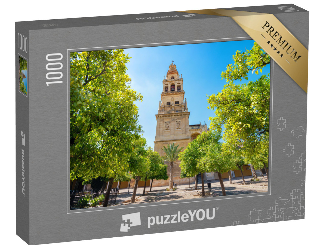 puzzle 1000 dílků „Zvonice mešity Mezquita v Córdobě, Andalusie“