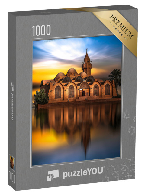 puzzle 1000 dílků „Farská mešita v Džiddě, Saúdská Arábie“