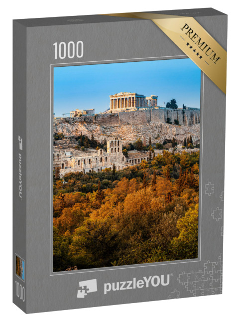 puzzle 1000 dílků „Parthenon, Aténská akropole, Řecko“