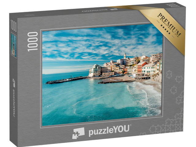 puzzle 1000 dílků „Bogliasco, stará rybářská vesnice v Itálii“