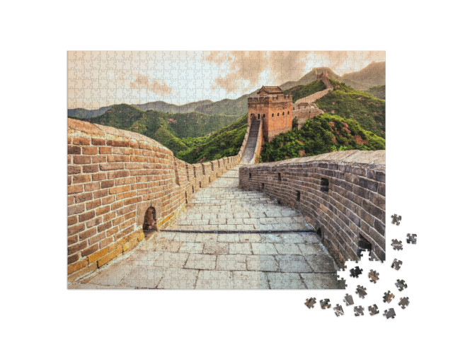 puzzle 1000 dílků „Velká čínská zeď, Čína“
