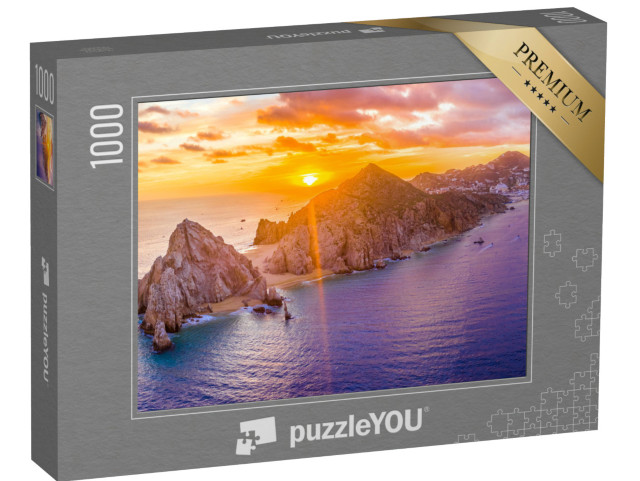 puzzle 1000 dílků „Přístav Cabo San Lucas v Lands End, Mexiko“