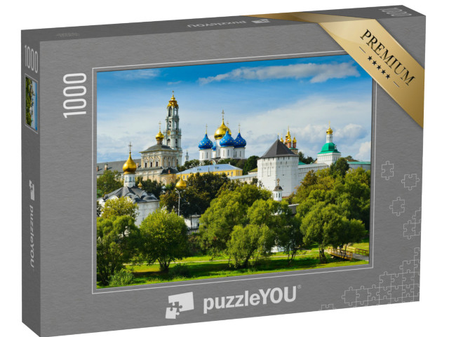 puzzle 1000 dílků „Sergiova lávra v Sergijevském Posadu, Rusko“