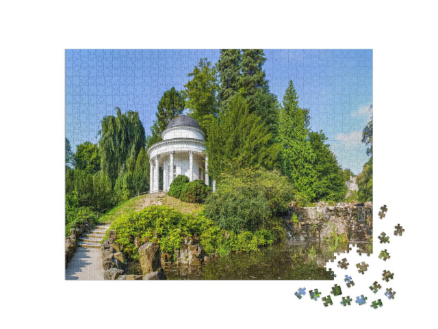 puzzle 1000 dílků „Kassel, Bergpark Wilhelmshöhe, Německo“