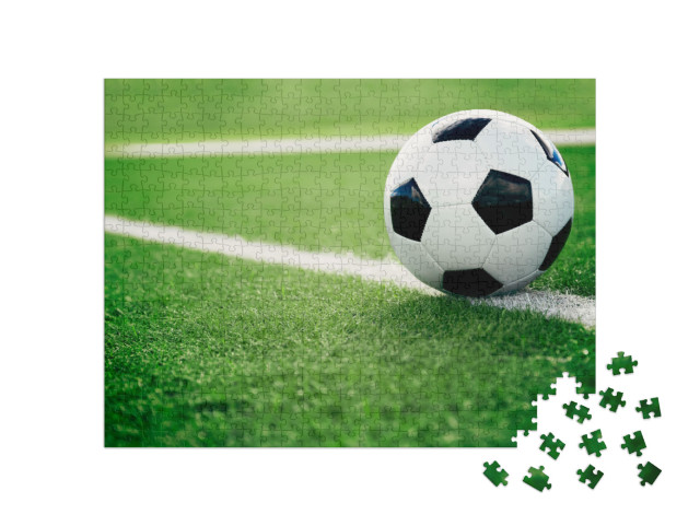 puzzle 500 dílků „Tradiční fotbal“
