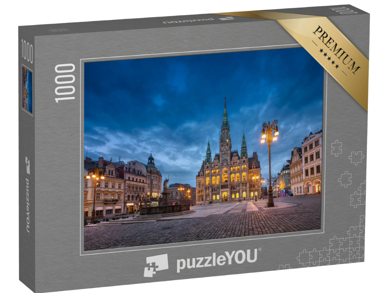 puzzle 1000 dílků „Liberec, Česká republika“