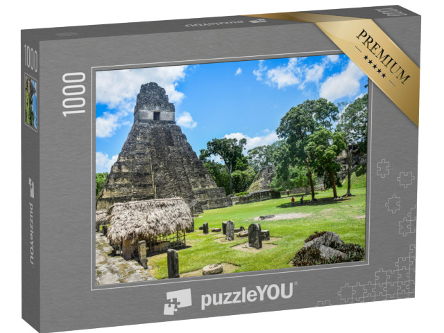 puzzle 1000 dílků „Ruiny starověkého města Tikal, Guatemala“