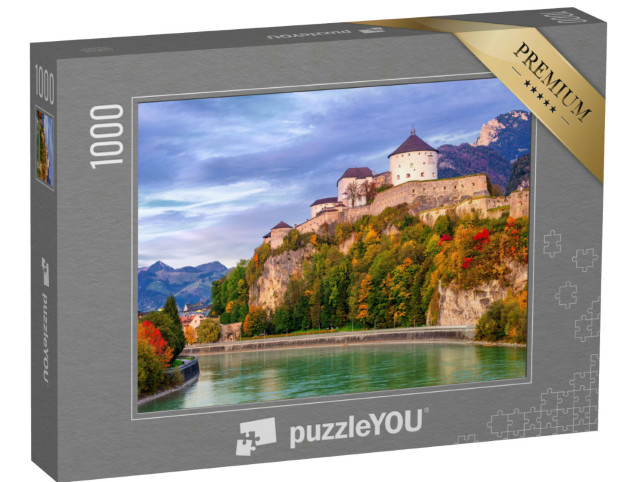 puzzle 1000 dílků „Majestátní hrad Kufstein, Rakousko“