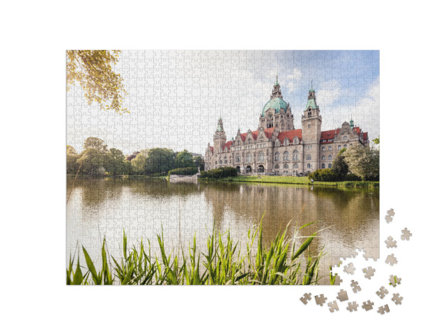 puzzle 1000 dílků „Hannover, Německo“