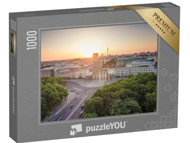 puzzle 1000 dílků „Braniborská brána v Berlíně“